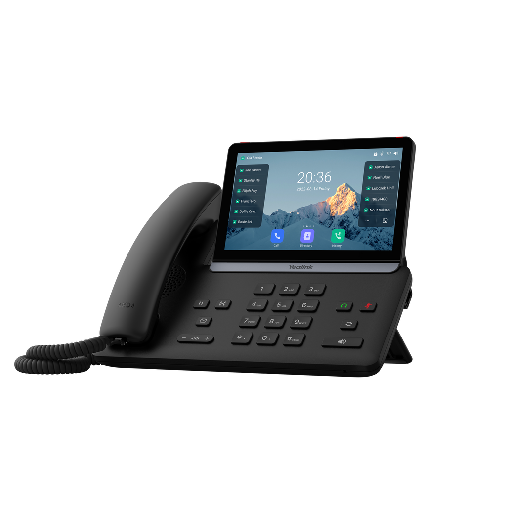 Yealink SIP-T88W — Smart Business IP Phone (Android 13, 7" Touchscreen, Wi-Fi, Bluetooth, USB-A & USB-C)