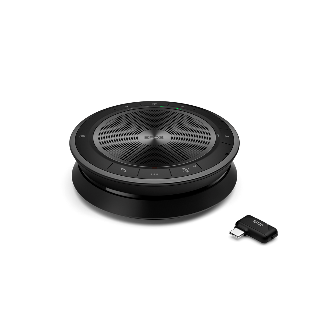 EPOS EXPAND 40+ — Portable Bluetooth® Speakerphone with BTD 800 USB Dongle