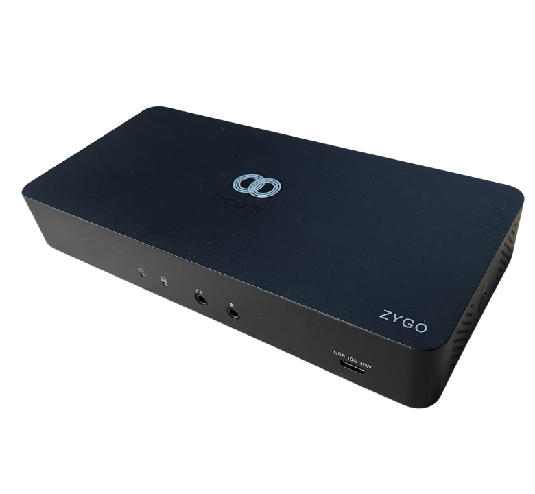 Boom ZYGO — One‑Cable BYOM/BYOD Meeting Room Hub