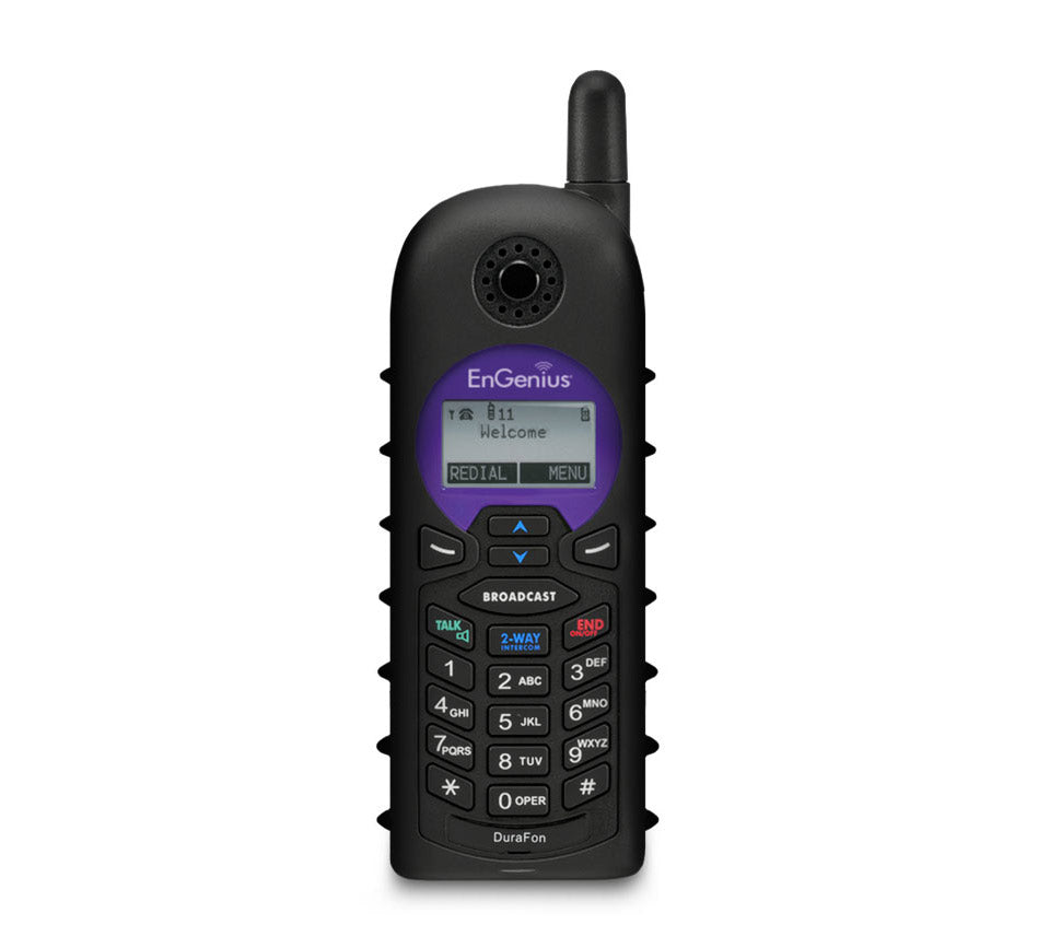 EnGenius DURAFON‑SIP — Long‑Range SIP Cordless Phone System (Up to 3,000 Acres, TAA Compliant)