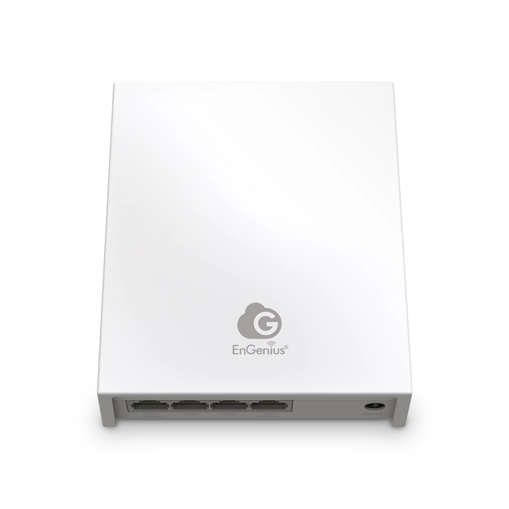 EnGenius ECW515 — Cloud‑Managed Wi‑Fi 7 (2×2) Wall‑Plate Access Point
