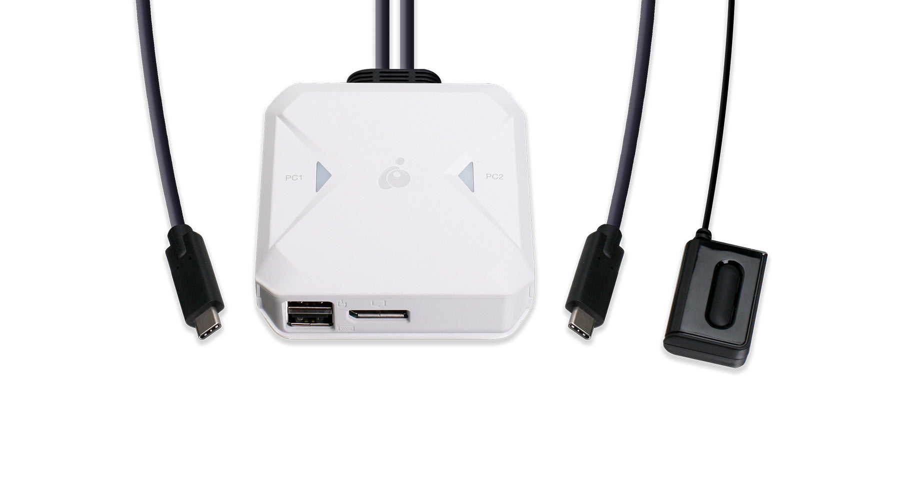 IOGEAR GCS72CC — 2‑Port 4K USB‑C KVM Switch with DisplayPort Output