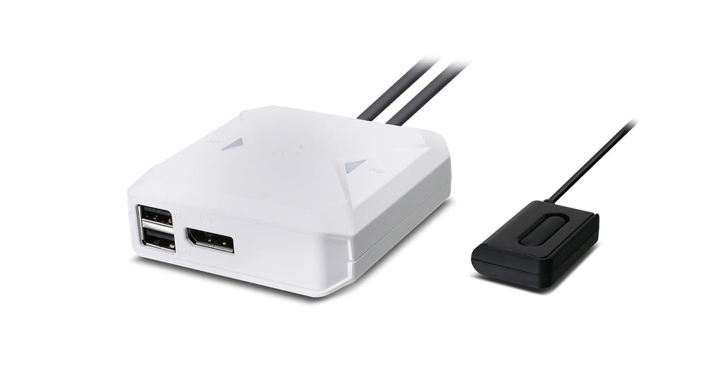 IOGEAR GCS72CC — 2‑Port 4K USB‑C KVM Switch with DisplayPort Output