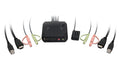 IOGEAR GCS92HU — 2‑Port USB‑C / USB‑A HDMI KVM Switch with 4K @ 60Hz Support