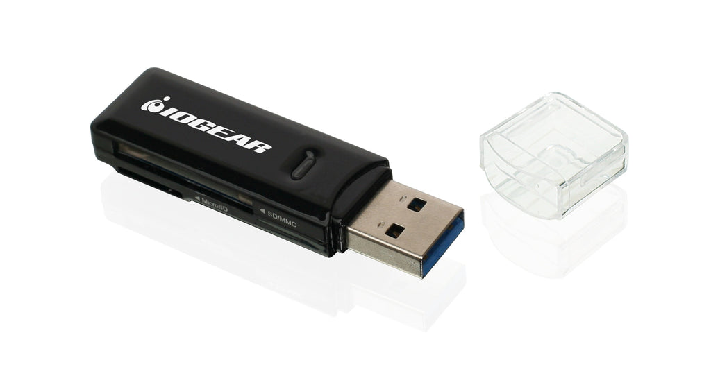 IOGEAR GFR305SD — USB‑A Dual‑Slot SD & microSD Card Reader