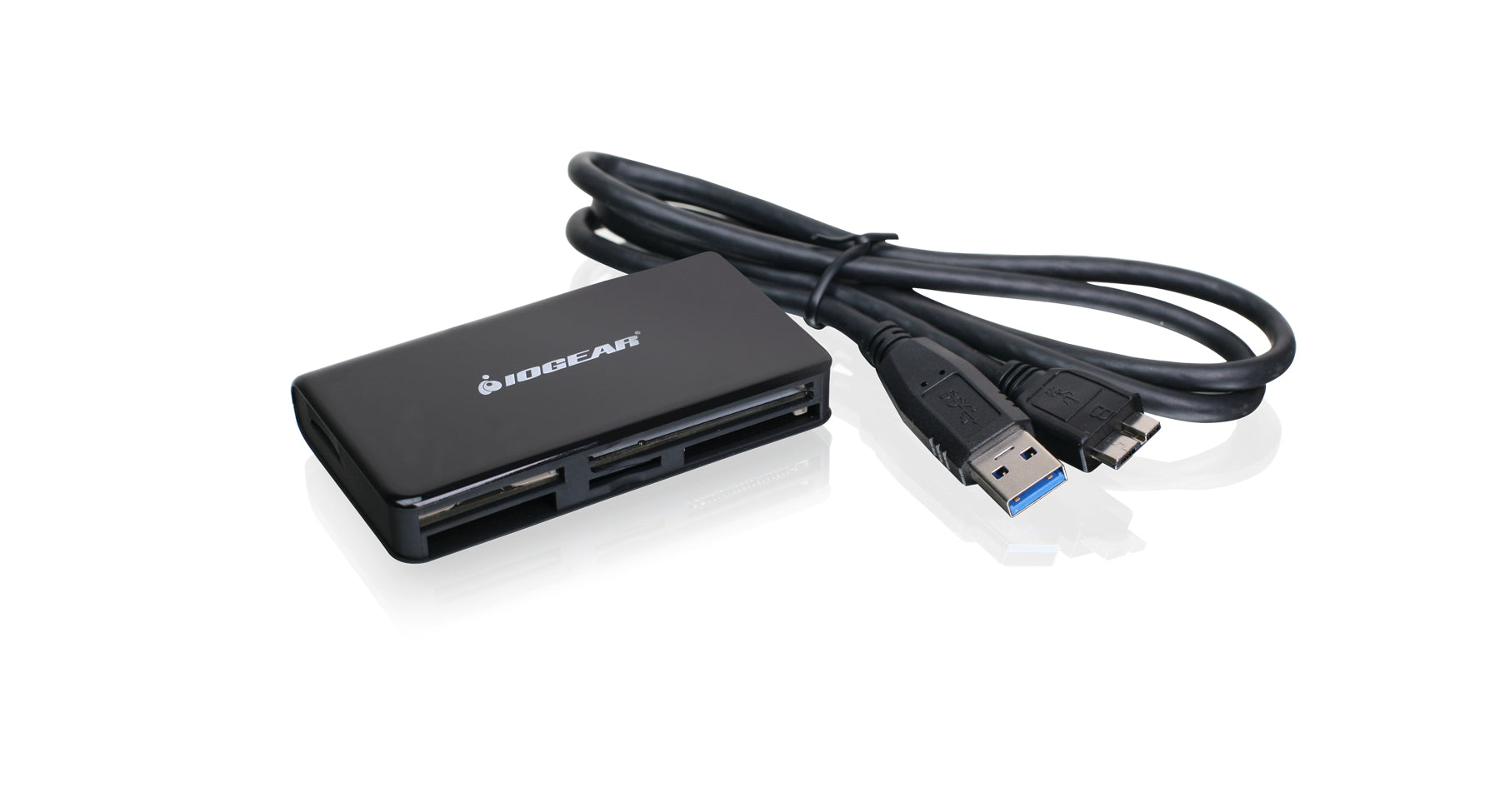 IOGEAR GFR381 — USB 3.0 SD & microSD Card Reader
