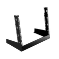 IOGEAR GRDH8U — 8U 19" Open Frame Desktop Rack (TAA Compliant)