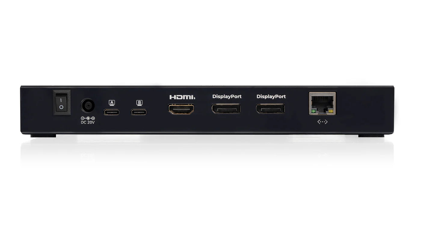 IOGEAR GUD3CDHTAA — USB‑C Dual HDMI 4K Desktop Dock (TAA Compliant)