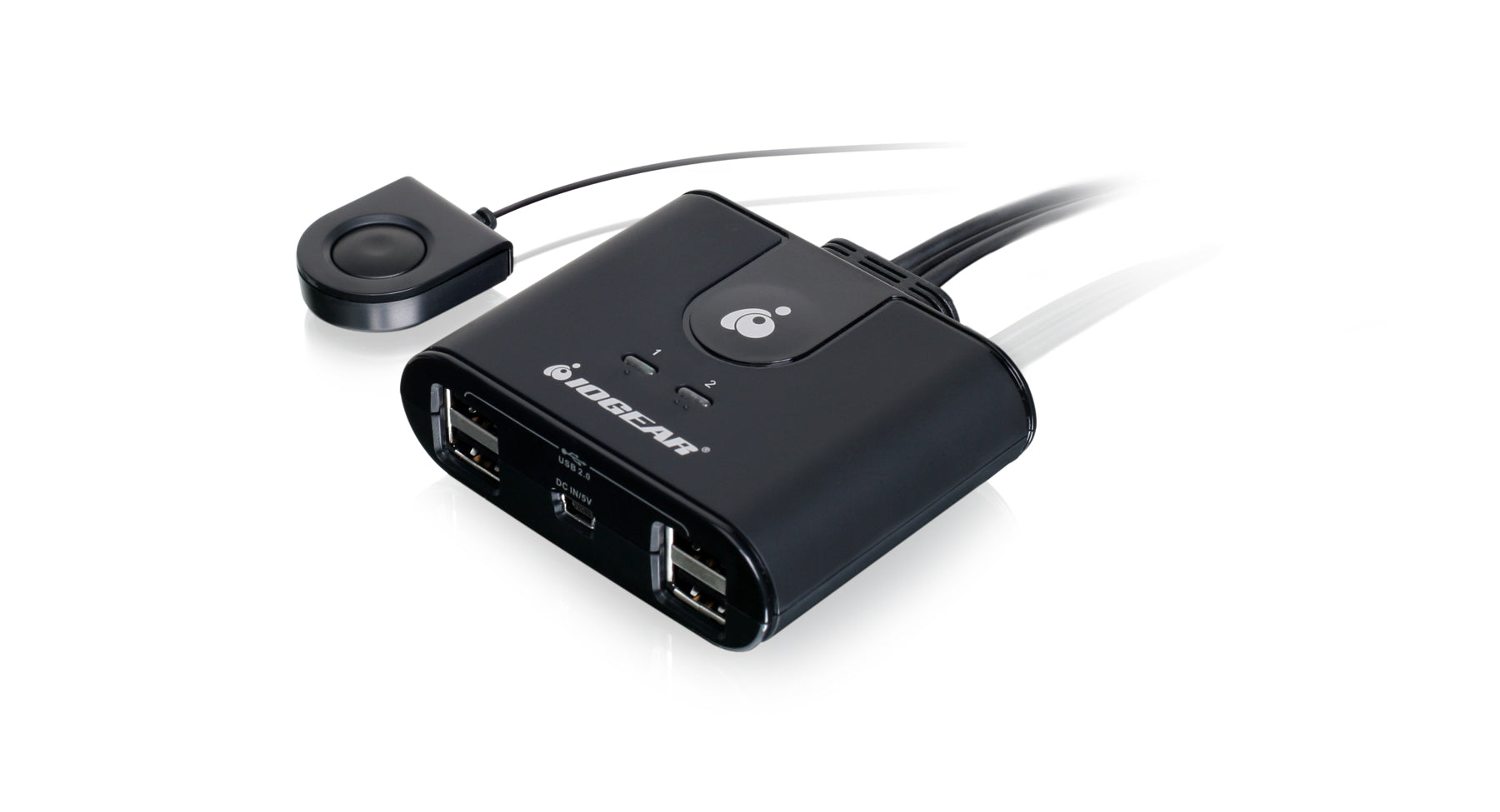 IOGEAR GUS402 — 2×4 USB 2.0 Peripheral Sharing Switch