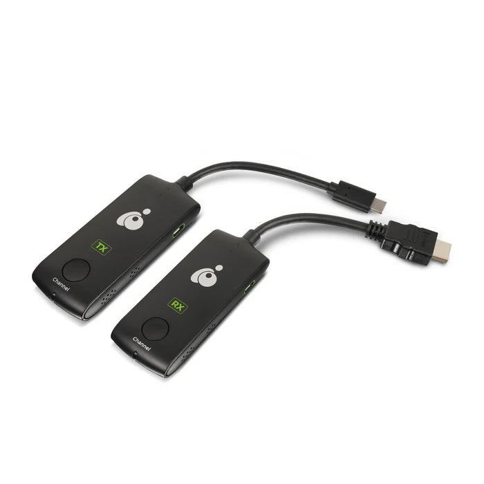 IOGEAR GW4KHDCKIT — 4K USB‑C to HDMI Wireless Video Transmitter & Receiver Kit (Up to 65 ft, 4K @ 60Hz)
