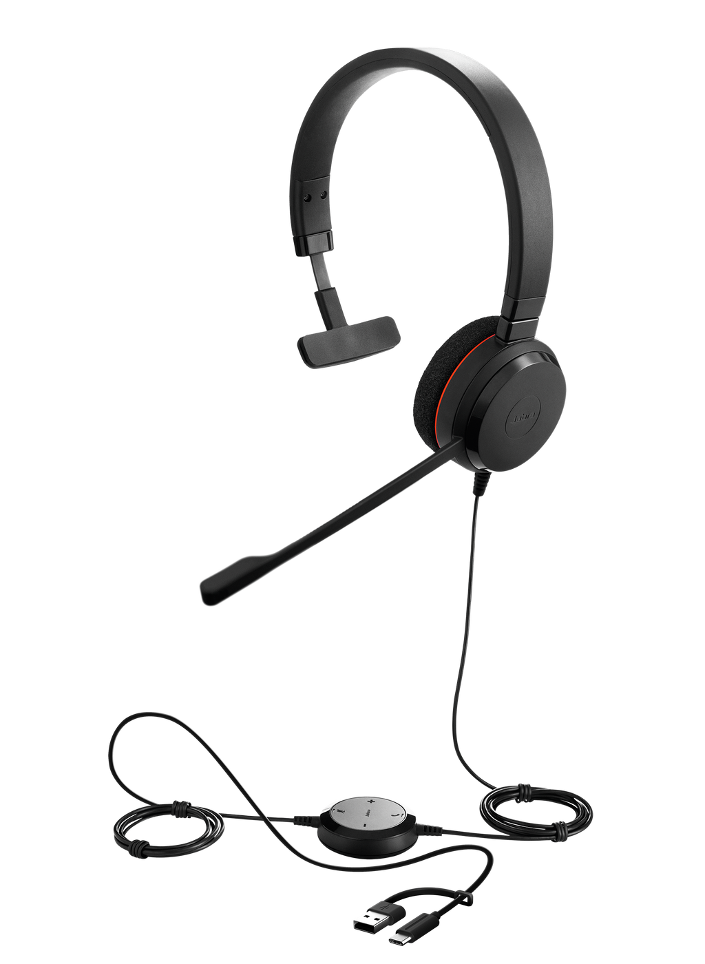 Jabra Evolve 20 MS Wired USB Headset – Microsoft Teams Certified