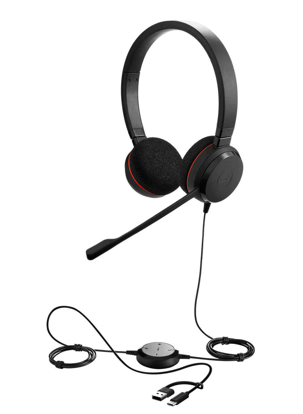 Jabra Evolve 20 MS Wired USB Headset – Microsoft Teams Certified