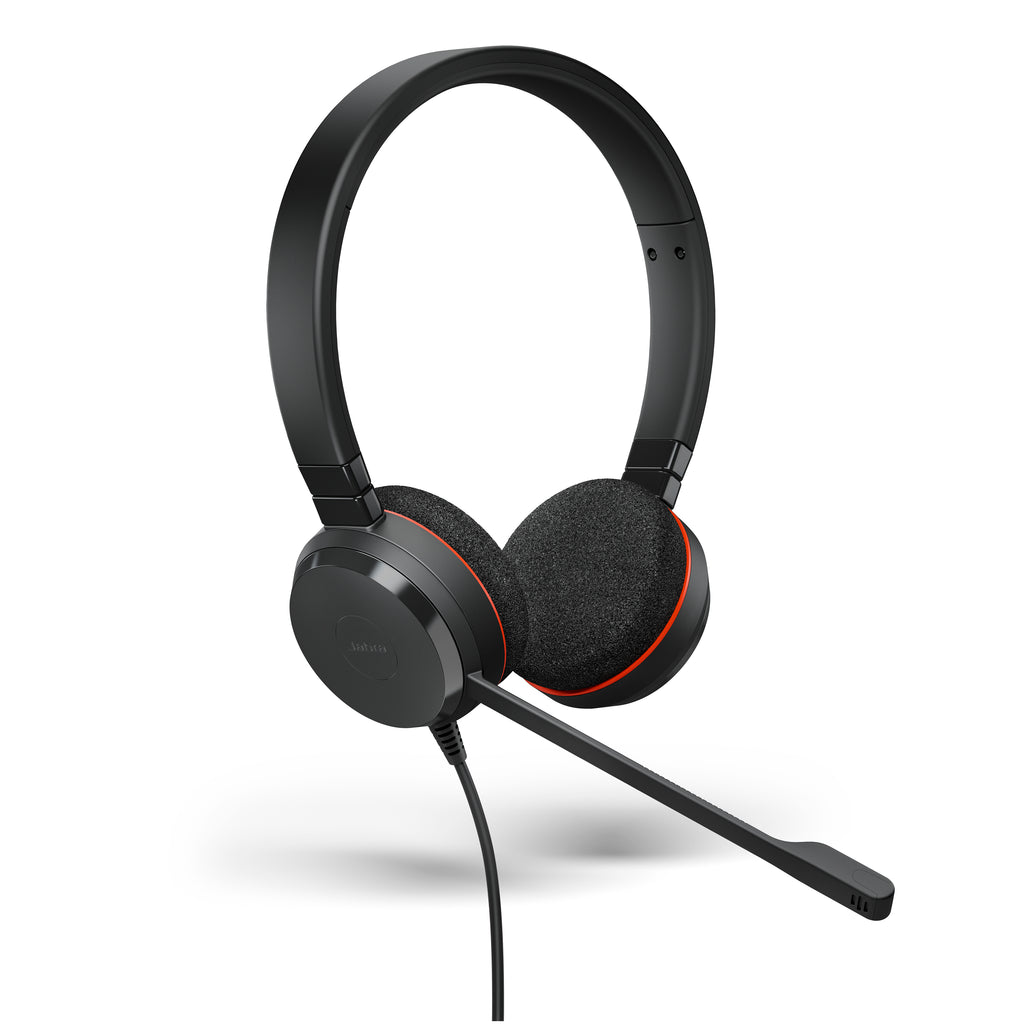 Jabra Evolve 20 GSA Wired USB Headset – TAA/GSA Compliant