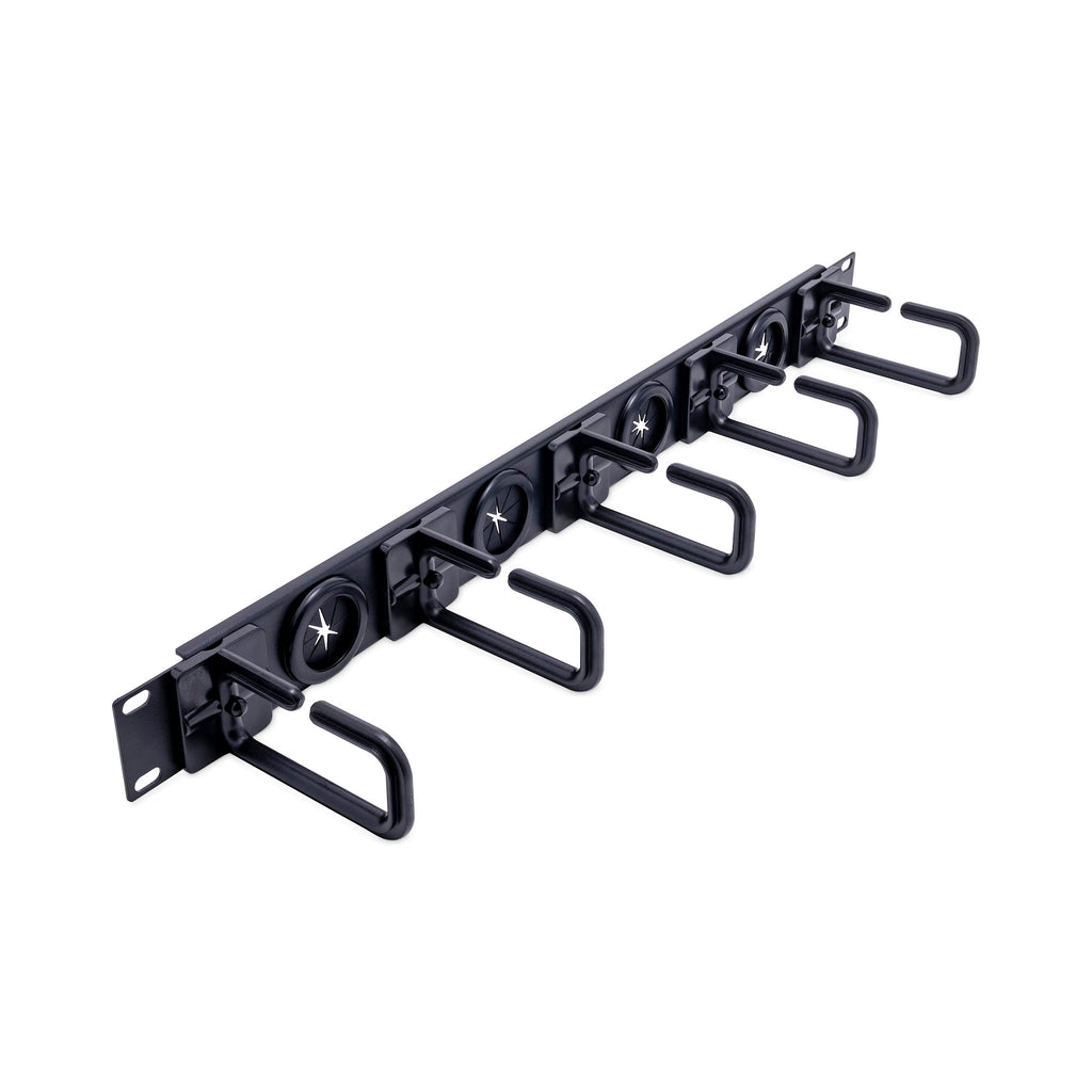 StarTech CABLMANAGERH — 1U Horizontal Cable Manager with Metal D‑Rings (19" Rackmount)
