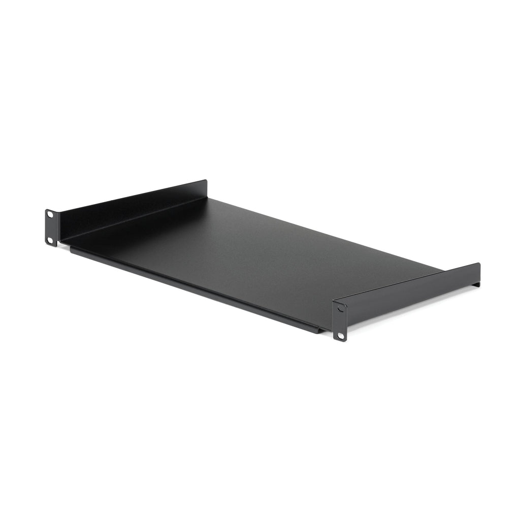 StarTech CABSHELF1U10 — 1U 10" Deep Fixed Rack Shelf (Solid Steel, 19" Rackmount)