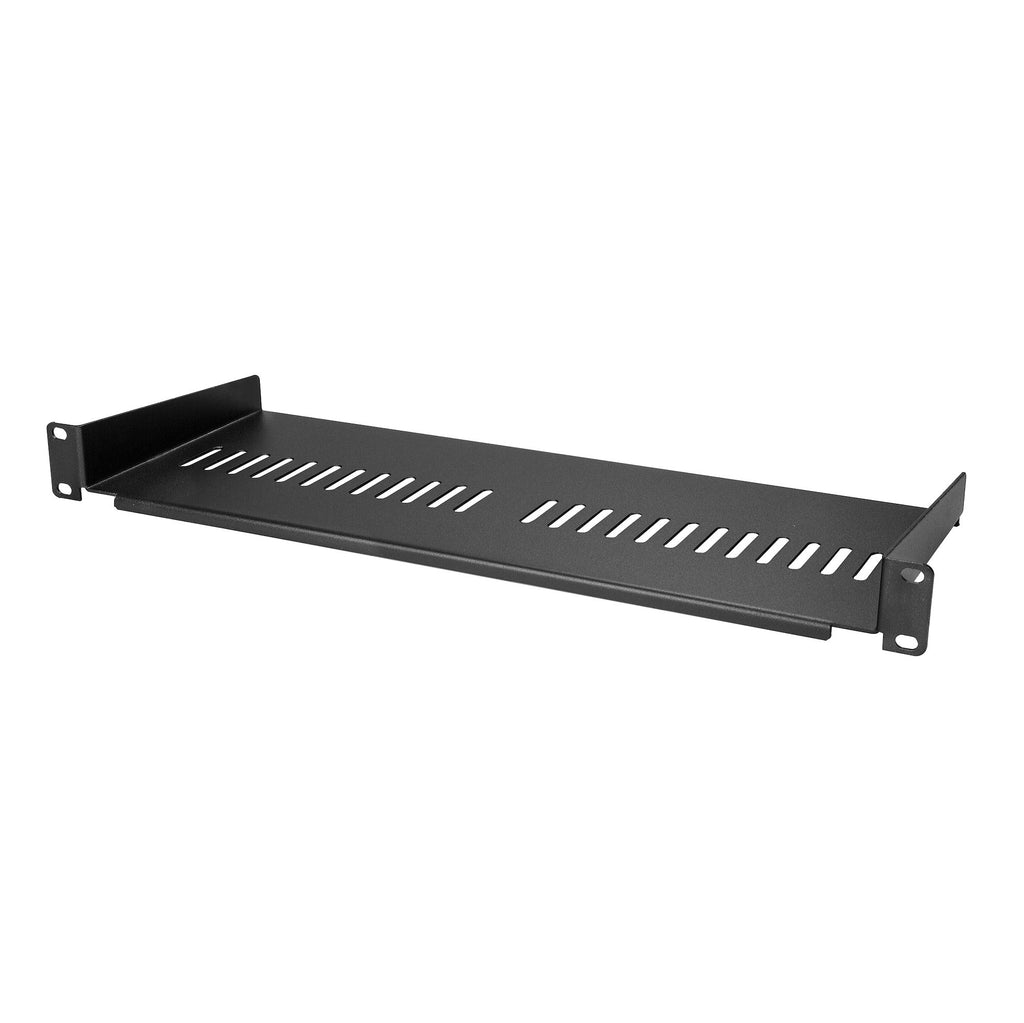 StarTech CABSHELF1U7V — 1U 7" Deep Vented Rack Shelf (Steel, 19" Rackmount)