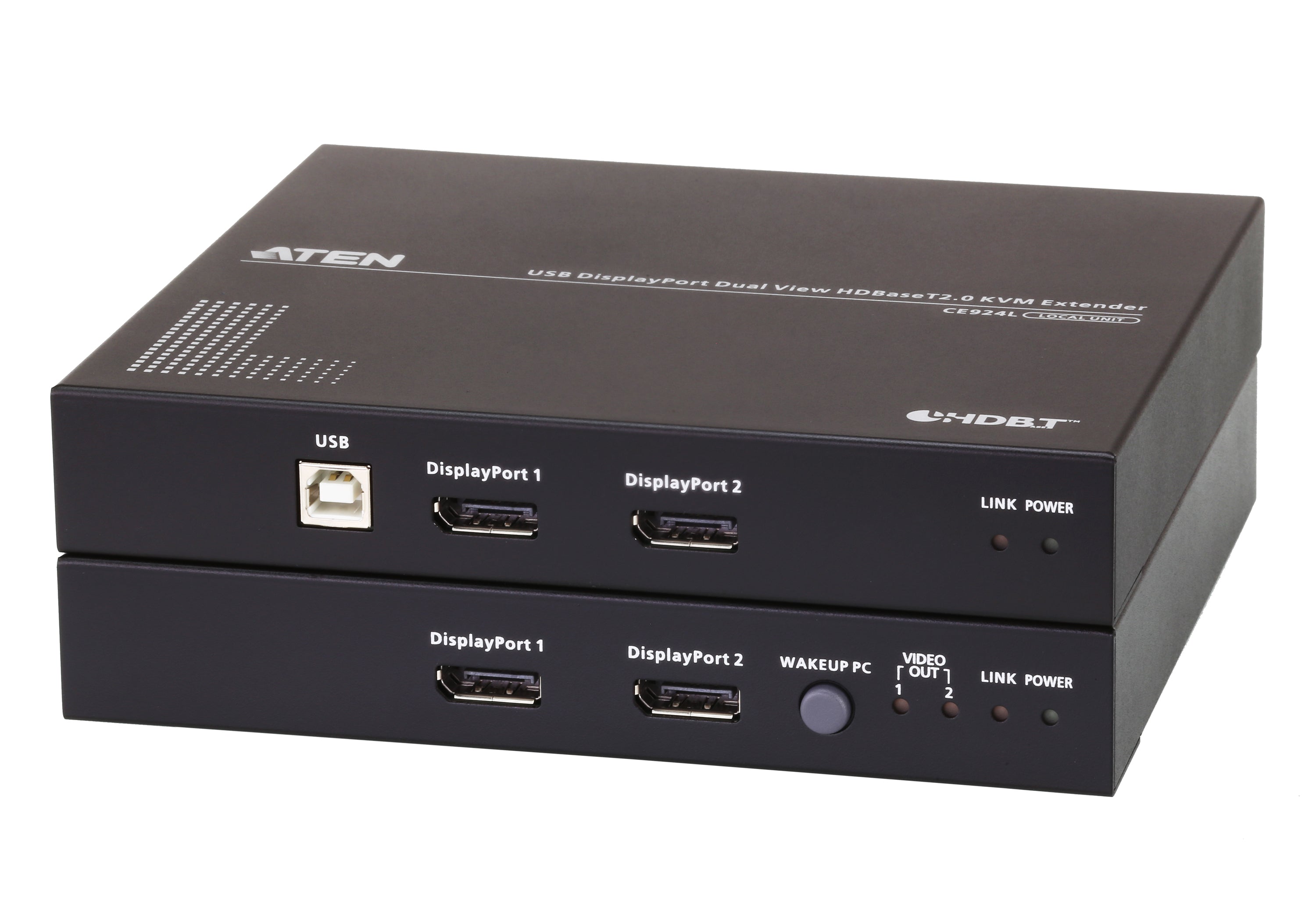 ATEN CE924 — USB DisplayPort Dual‑View HDBaseT 2.0 KVM Extender