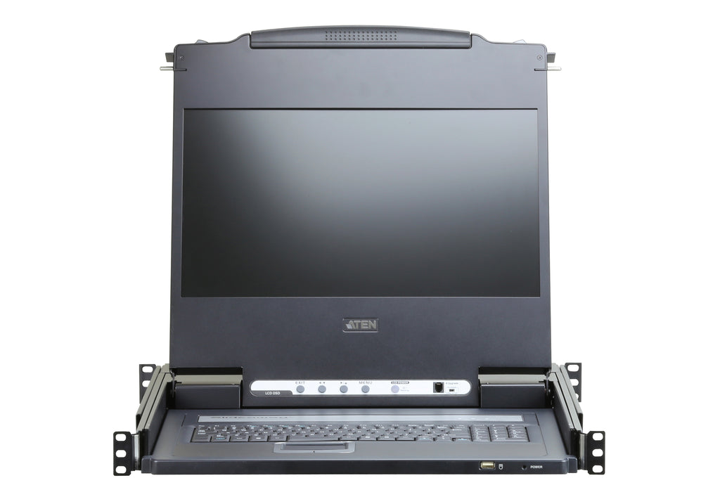ATEN CL6700MW — Single‑Rail Full HD LCD KVM Console (HDMI / DVI / VGA)