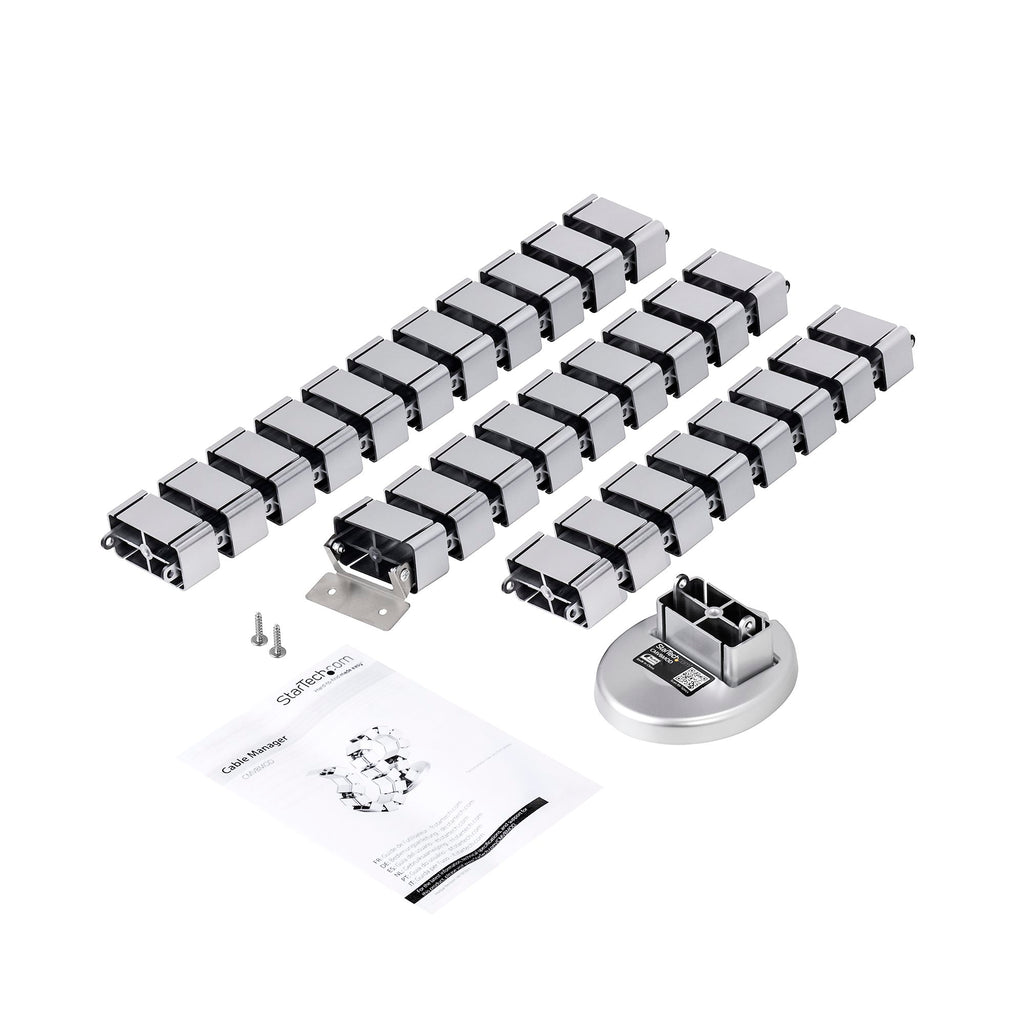 StarTech CMVBMOD — Cable Management Spine (Adjustable, Weighted Base, 4‑Channel Routing)