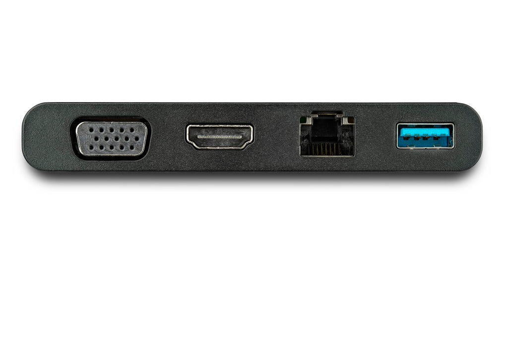 StarTech DKT30CHVCM — USB‑C Multiport Dock (HDMI, VGA, USB‑A, GbE, 60W PD Passthrough)