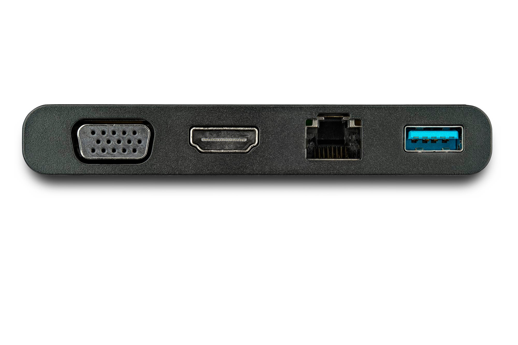 StarTech DKT30CHVCM — USB‑C Multiport Dock (HDMI, VGA, USB‑A, GbE, 60W PD Passthrough)
