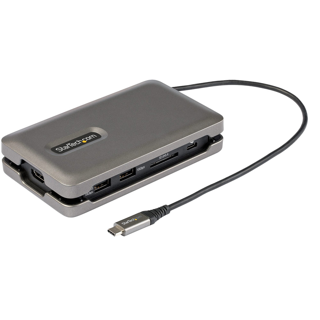 StarTech DKT31CSDHPD3 — USB‑C Triple‑Display Dock (HDMI + SD/microSD, 100W PD, TAA Compliant)