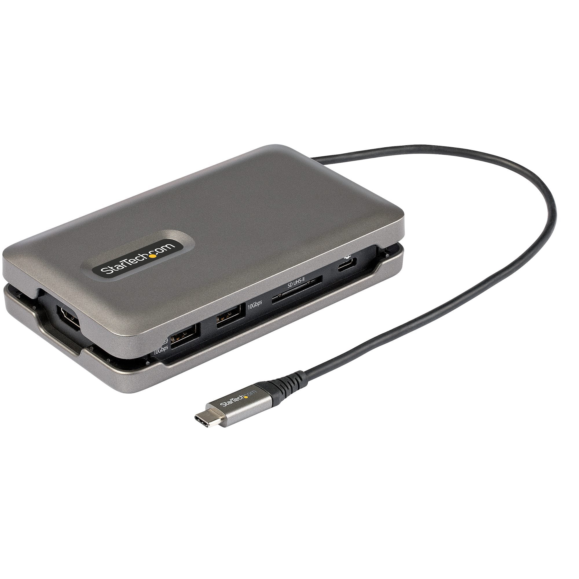 StarTech DKT31CSDHPD3 — USB‑C Triple‑Display Dock (HDMI + SD/microSD, 100W PD, TAA Compliant)