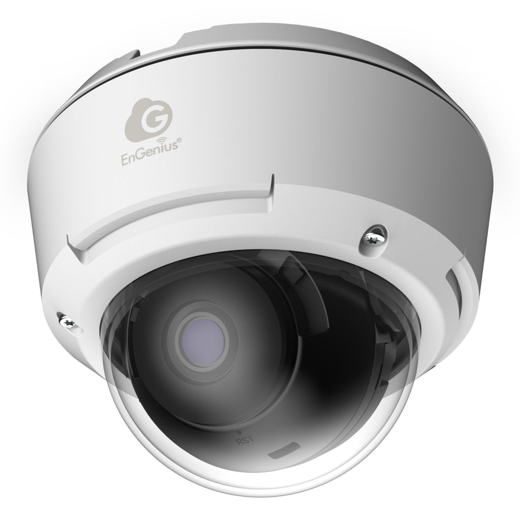 EnGenius ECC100 — Cloud‑Managed 5MP Indoor/Outdoor Dome AI Camera with 256GB Storage