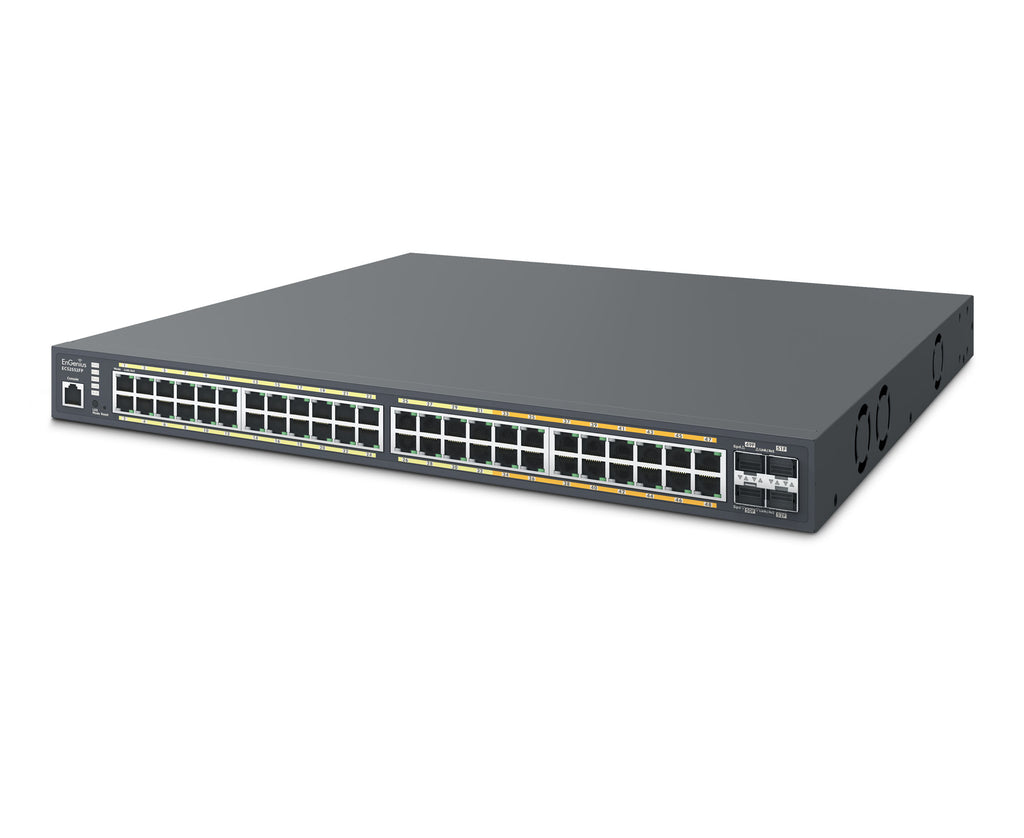 EnGenius ECS2552FP — Cloud‑Managed 48‑Port Multi‑Gigabit PoE+ Switch with 4× 10G SFP+ Uplinks