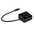 StarTech HB31C4AB — USB‑C to 4‑Port USB‑A Hub (USB 3.2 Gen 1, 5Gbps)