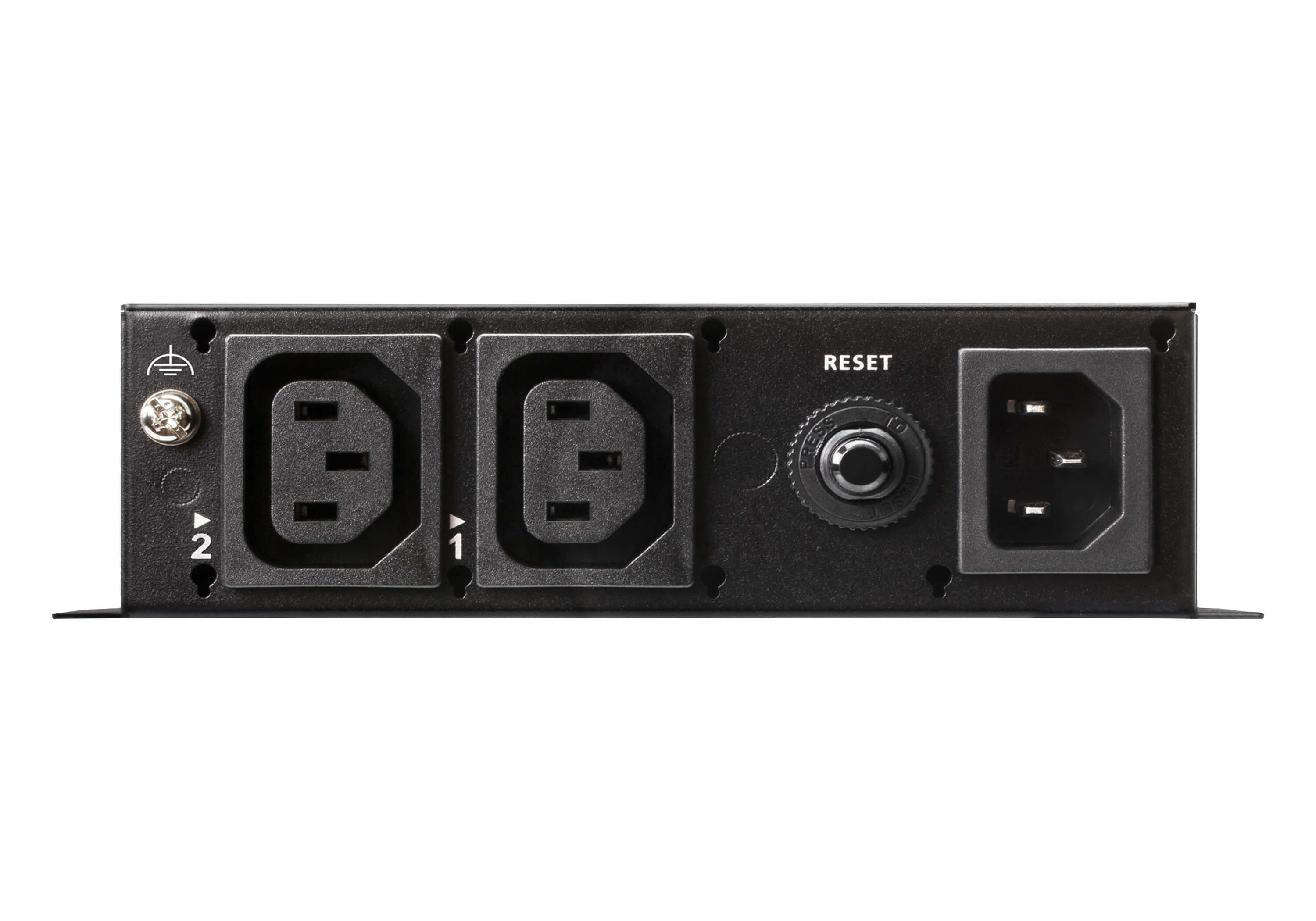 ATEN PE4102 — 2‑Outlet Metered‑by‑Outlet Rack PDU (Remote Power Management, 1U, 15A, Network‑Managed)