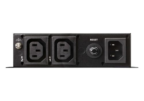 ATEN PE4102 — 2‑Outlet Metered‑by‑Outlet Rack PDU (Remote Power Management, 1U, 15A, Network‑Managed)