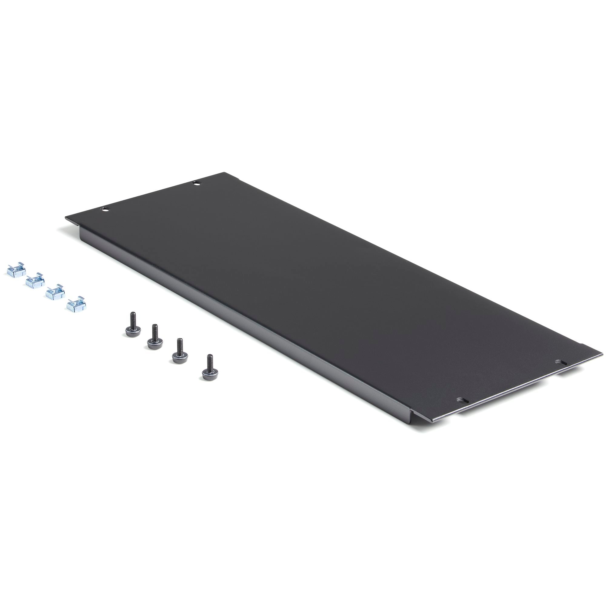 StarTech RKPNL4U — 4U Rackmount Blank Panel (Steel, Black Powder‑Coated)