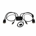StarTech SV211USB — 2‑Port USB VGA KVM Switch (Compact, Bus‑Powered)